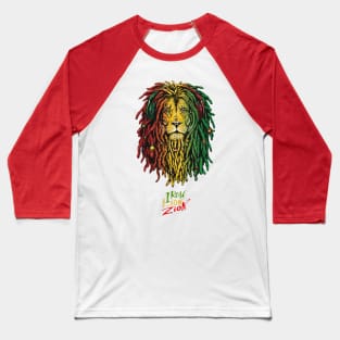 Iron Lion of Zion Baseball T-Shirt